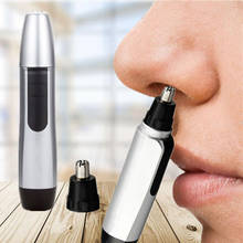 Recortador eléctrico de vello de nariz para hombres y mujeres, afeitadora de limpieza facial, afeitadora, cuidado facial, no incluye batería 2024 - compra barato