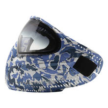 Máscara de Paintball HPAT Blue Airsoft, con tinte Multicolor, gafas térmicas I4 2024 - compra barato