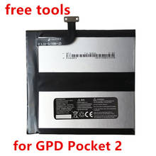 Оригинальный высококачественный аккумулятор 3,8 в для GPD win1/ win2 /Pocket 1/ Pocket 2/MicroPC/ P2 MAX аккумулятор + Бесплатные инструменты 2024 - купить недорого