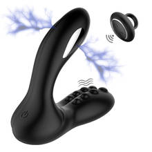 Electric Male Prostate Massager Anal Vibrator Sex Toys Remote Control Silicone Vibrating Butt Plug Masturbator for Male GS0403 2024 - buy cheap