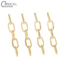 Cordial Design 50Pcs 10*67MM Jewelry Accessories/Earrings Connectors/Chain Shape/DIY/Hand Made/Jewelry Findings & Components 2024 - buy cheap