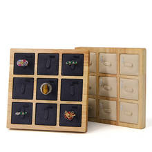 Mordoe-caixa organizadora de armazenamento de joias, anel de madeira, brinco, caixa de exibição, caixa de madeira para relógio, embalagem de presente, caixa de jóias 2024 - compre barato
