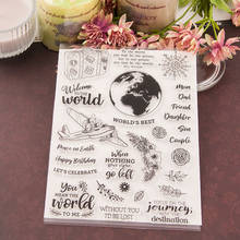 travel Clear Stamp  for DIY Scrapbooking/Card Making/Kids Fun Decoration Supplies A2045 2024 - buy cheap