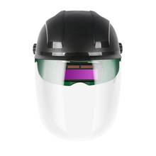 Máscara de segurança para solda, escurecimento automático, portátil, flip reto, máscara de soldagem, capacete para soldagem 2024 - compre barato