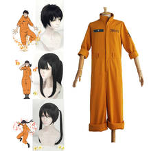 Shinra Kusakabe Cosplay Costume Enn No Shouboutai Fire Force Jumpsuit Maki Oze Cosplay Wig Kotatsu Tamaki Fire Service 2024 - buy cheap