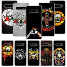 Funda de teléfono guns n roses para Samsung Galaxy A51, A71, A50S, A20E, A30, A40, A70S, A10S, A01, A21, A41, A52, A20S, A6, A7, A8, A9 2024 - compra barato