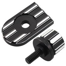 Motorcycle Rear Fender Seat Bolt Tab Screw Knob Cover For Harley Sportster XL Dyna Bob Softail Fat Boy Touring Glide 1996-2020 2024 - buy cheap