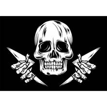 double-knife skull Flag Yehoy  90*150cm For Decoration 2024 - buy cheap