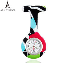 FOB силиконовые часы доктор кварцевые часы для кормления подарок леопардовым узором Японии Movt высокого качества брендовые Медсестра часы 2024 - купить недорого