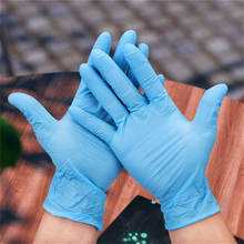 Guantes desechables de goma útiles para limpieza del hogar, guantes sanitarios de comida, mano izquierda y derecha, Z61, 100 Uds. 2024 - compra barato