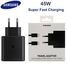 45W Original Super Fast Charging Travel Charger EP-TA845 For Samsung Galaxy Note10 Plus Note 10+ 5G Version A91 Type-C Cable A71 2024 - buy cheap