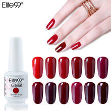 Elite9 8ML Wine Red Gel Polish Soak Off UV LED Nail Varnish Primer Gel Polish Salon Manicure Enamel UV Gel Nail Lacquer Varnish 2024 - buy cheap