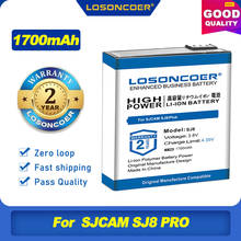100% Original LOSONCOER SJ8 PRO 1700mAh Battery For SJCAM SJ8 PRO For SJ Cam SJ8 Plus Action Camera For SJ8 Air 2024 - buy cheap