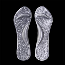 Plantillas de Gel de silicona transparente para masaje, soporte ortopédico para arco de pie plano, previene el capullo del pie, almohadilla para zapatos de tacón alto, 1 par 2024 - compra barato