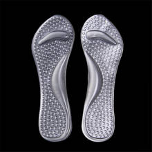 1 Pair Clear Silicone Gel Massage Arch Support Insoles Orthotic Flatfoot Prevent Foot Cocoon High Heels Shoes Pad 2024 - buy cheap