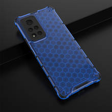 Honeycomb Style Shockproof Coque TPU Frame Bumper Fundas Cover for Huawei Honor V40 HonorV40 5G 6.72 Inch Case Shell Housing 2024 - buy cheap