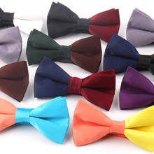 Gravata borboleta para homens e mulheres, gravata borboleta clássica para negócios, casamento, gravatas para adultos 2024 - compre barato