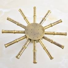 Bathroom Accessory 8" Inch Antique Bronze Water Saving Sunflower Shape Top Rain Shower Head Bathroom Fitting ash035 2024 - buy cheap