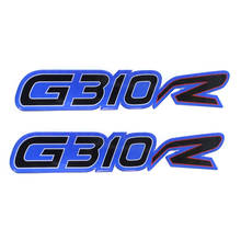 Наклейки на бак мотоцикла для BMW G310R, G310, 310 R, 3D эмблема, обтекатель логотипа, верхняя часть корпуса декоративная переводная наклейка 2024 - купить недорого
