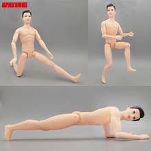 Boneca de corpo discreto 30cm, móvel, 9 juntas, menino, ken man, cara, príncipe, boneca nude, brinquedos, acessórios diy, crianças 2024 - compre barato