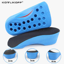 KOTLIKOFF, унисекс, увеличивающие рост стельки, увеличивающие рост, стельки 2/3/4 см, увеличивающие рост, обувь на каблуке, с подушкой, вставка на высоком каблуке, подушечки для ног 2024 - купить недорого