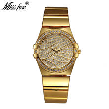Relógio feminino tecer ouro famosa marca relógio de ouro senhoras designer relógios de quartzo kol saati luxo diamante relógio relogio feminino 2024 - compre barato