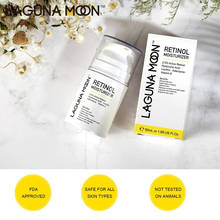 LAGUNAMOON Retinol Moisturizer Cream 50ml Anti Aging Wrinkles Brightens Dark Apots Improves Elasticity Removes Dead Skin 2024 - buy cheap