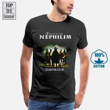 Fields Of The Nephilim Dawnrazor Colour Licensed Fotn T-Shirt Men T Shirt 2024 - buy cheap