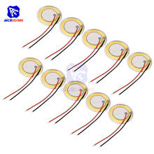 diymore 10PCS/Lot 27mm Piezo Discs Buzzer Acoustic Pickup Transducer Microphone Trigger Buzzer CBG Guitar 2024 - buy cheap