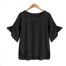 Blusa vintage plus size 2021 linho algodão, camisa solta manga curta lisa 5xl feminina casual 2021 2024 - compre barato