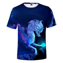 Camiseta de manga corta para adultos y niños, camisa de manga corta con estampado 3D de Anime, uniforme de figura de dragón Raya y el último, informal de verano, novedad de 2021 2024 - compra barato