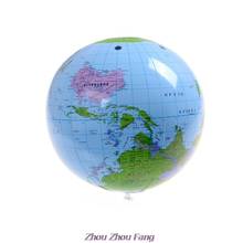 40CM Early Educational Inflatable Earth World Geography Globe Map Balloon Toy Beach Ball 2024 - buy cheap