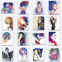 Diamond embroidery Cartoon sexy beauty DIY Diamond painting Cross stitch beautiful lady Full Square Diamond mosaic cute girl 06 2024 - buy cheap