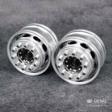 LESU Front Metal Wheel Hub Bearing Brake 1/14 RC Tamiya Dumper Tractor Truck Car TH16386 Wide Type 2024 - buy cheap