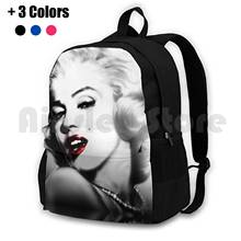 Уличный походный рюкзак Marilyn Monroe, спортивная сумка для верховой езды, альпинизма, Мэрилин Монро, губы, красная женская сексуальная крутая распродажа, деньги для дома 2024 - купить недорого