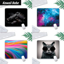 Cut Mouse Pad Starry Sky Roses Animals Kawaii Desk Mats Deskpad Office Accessories Writing Desk Mat Desk Mats Laptop Mouse Mat 2024 - buy cheap