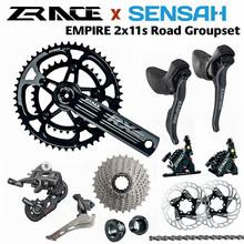 ZRACE RX Road Crankset Brake Cassette Chain 2x11s 22s SENSAH EMPIRE Shifter Derailleur Road Groupset for Road Bike  5800, R7000 2024 - buy cheap