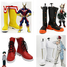 Boku No Hero Academy Midoriya All Might шото Тодороки; обувь для костюмированной вечеринки; ботинки My Hero Academy 2024 - купить недорого