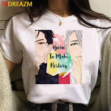 Yuri on Ice t shirt tshirt men aesthetic print grunge vintage graphic tees tshirt graphic tees women plus size 2024 - buy cheap