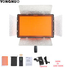 Yongnuo yn1200 5600k ou 3200-5600k pro led luz de preenchimento de vídeo painel fotografia estúdio lâmpada para vlog tiktok maquiagem transmissão ao vivo 2024 - compre barato