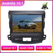 Car Android 10.1 Multimedia Player For Mitsubishi Outlander xl 2 2005 2006 -2011 2012 2Din Radio Audio GPS Navi WIFI 2GB 32GB 2024 - buy cheap