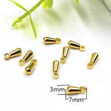 Cuentas de acero inoxidable de 6/8/10mm de Color dorado/plateado, cuentas de agua, cadena, collar, accesorios de joyería de Metal DIY 2024 - compra barato