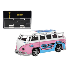 RC Car Mini Size 2.4G Remote Control Bus Car 1:64 Baby Classic Mini Bus With Light For Children Boy Gifts Mini Toys 2024 - buy cheap