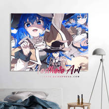 Roxy migurdia mushoku tensei anime casa decoração da lona quadros de parede sala estar decoração arte posters impressões 2024 - compre barato