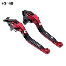 Fit MT-15 Brake Levers For YAMAHA MT15 MT 15 M-slazz 150 2015-2021 Motorcycle Accessories Folding Extendable Clutch Levers 2024 - buy cheap
