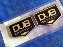 2x DUB Edition Car Auto Trunk Rear Fender Emblems Badge Decal Sticker Universal 2024 - buy cheap