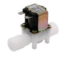 AC220V Electric Solenoid Valve Magnetic N/C Water Air Inlet Flow Switch N/C 1/2" 2024 - buy cheap