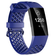 Honecumi спортивные полосы для Fitbit Charge 3 Band ТПУ Смарт часы ремешок Замена аксессуары браслет для Fitbit Charge 3 2024 - купить недорого