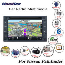 Liandlee для автомобиля Nissan Pathfinder 2006 ~ 2010, Android, радио, CD, DVD-плеер, GPS-навигация, карты, камера, OBD TV, HD экран, медиа 2024 - купить недорого