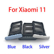 New SIM Card Slot SD Card Tray Holder Adapter For Xiaomi Mi 11 Mi11 Replacement Part 2024 - buy cheap